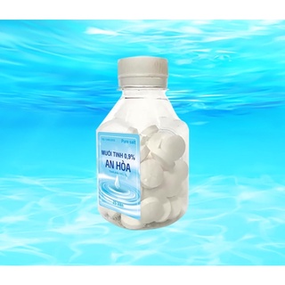 ( Mẫu mới) Muối Tinh NaCl pha xúc miệng (lọ 25 viên )