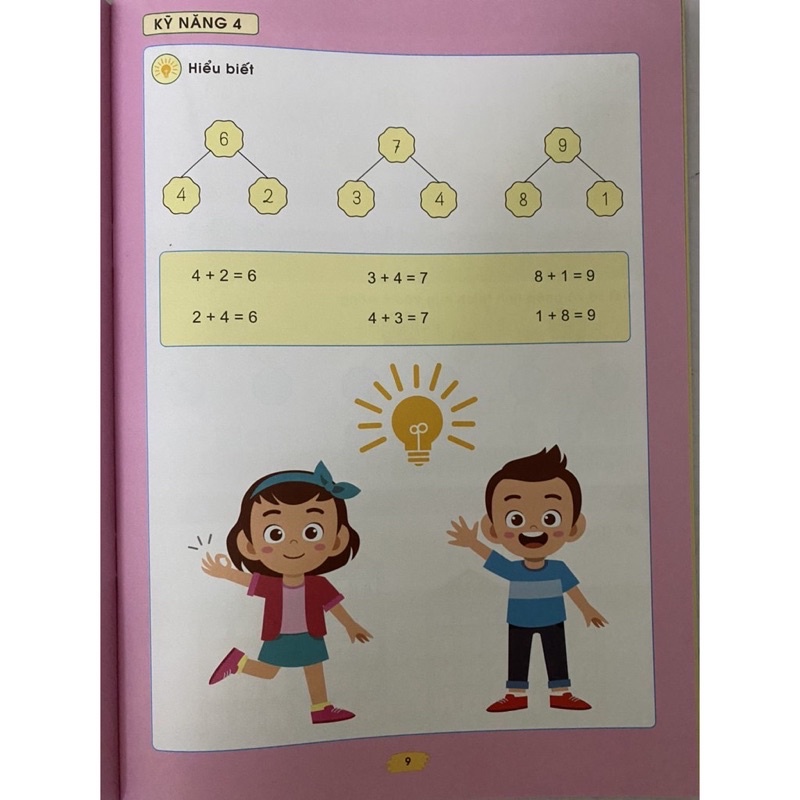 Sách - Rèn Kỹ Năng Tính Nhanh, Tính Nhẩm 1 - Bí quyết học giỏi toán cho trẻ 5 - 7 tuổi