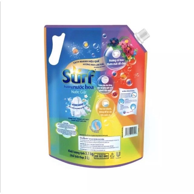 Túi Nước Giặt Surf 3.1kg Và 3.5kg