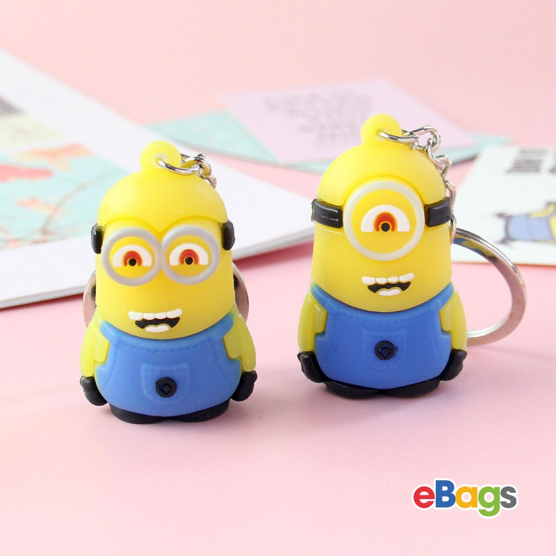 Phụ Kiện Móc Khóa Túi Xách Balo Nữ Minion Cực Đáng Yêu PK24