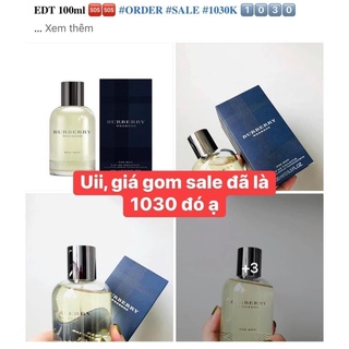 Nước hoa Burberry Weekend For Men EDT 100ml fullbox