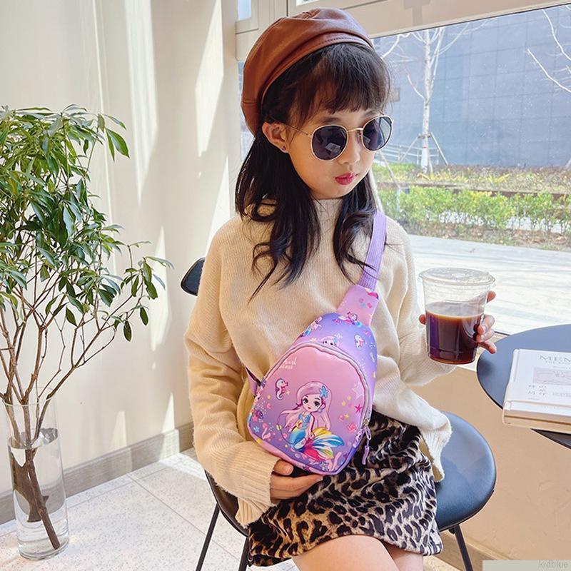 Túi đeo chéo cỡ nhỏ họa tiết hoạt hình dễ thương cho bé