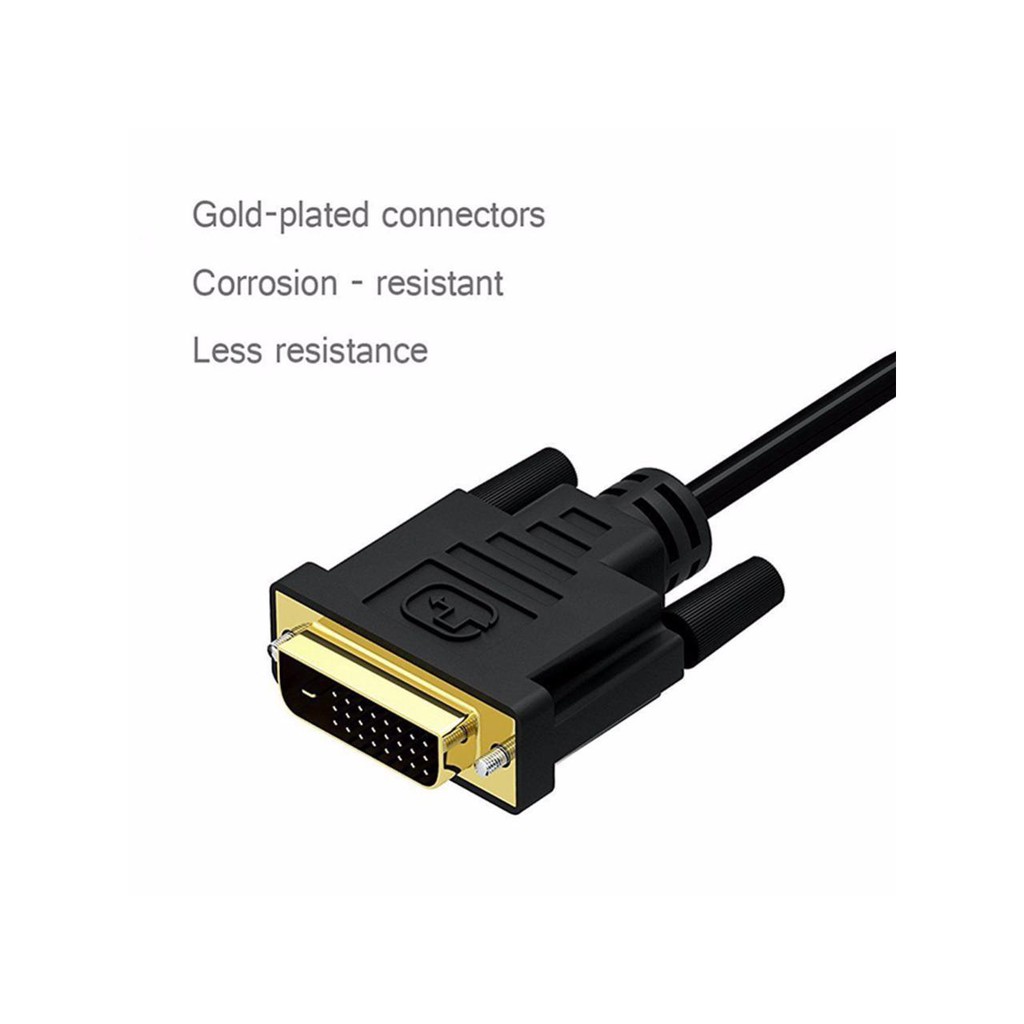 CÁP CHUYỂN DVI-D 24+1 ĐỰC SANG VGA CÁI (CÓ IC) 15CM | BigBuy360 - bigbuy360.vn
