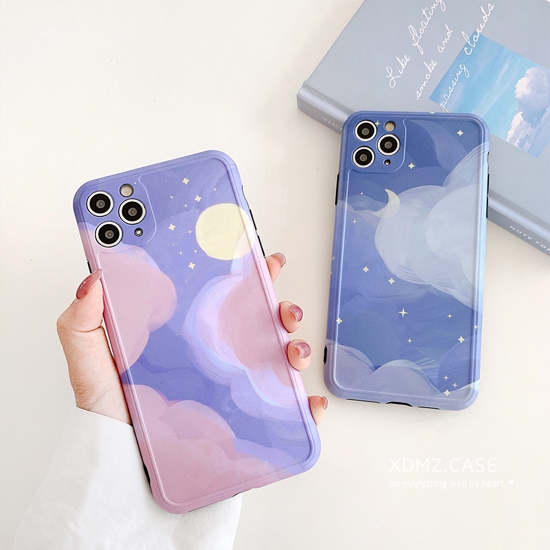 Ốp lưng iphone imd new sao trăng 5/5s/6/6plus/6s/6splus/7/7plus/8/8plus/x/xr/xs/11/12/pro/max/plus/promax - Awifi R4-8 | BigBuy360 - bigbuy360.vn