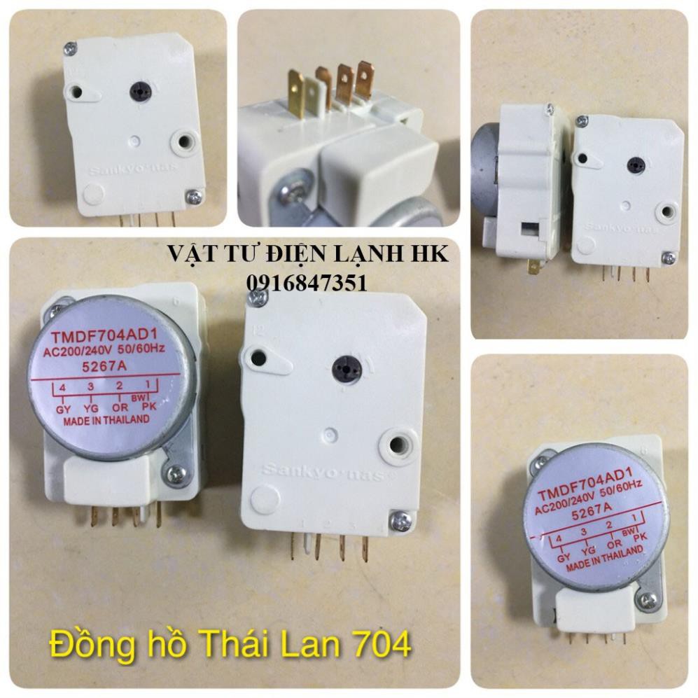 Đồng hồ rơ le thời gian cho tủ lạnh 603 704 706 Timer Thái lan