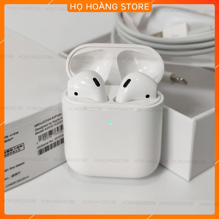 [AIRPODS 2] Tai Nghe Bluetooth AirPods 2 Cảm Biến Dừng Nhạc, Tự Động Kết Nối - Định Vị Đổi Tên