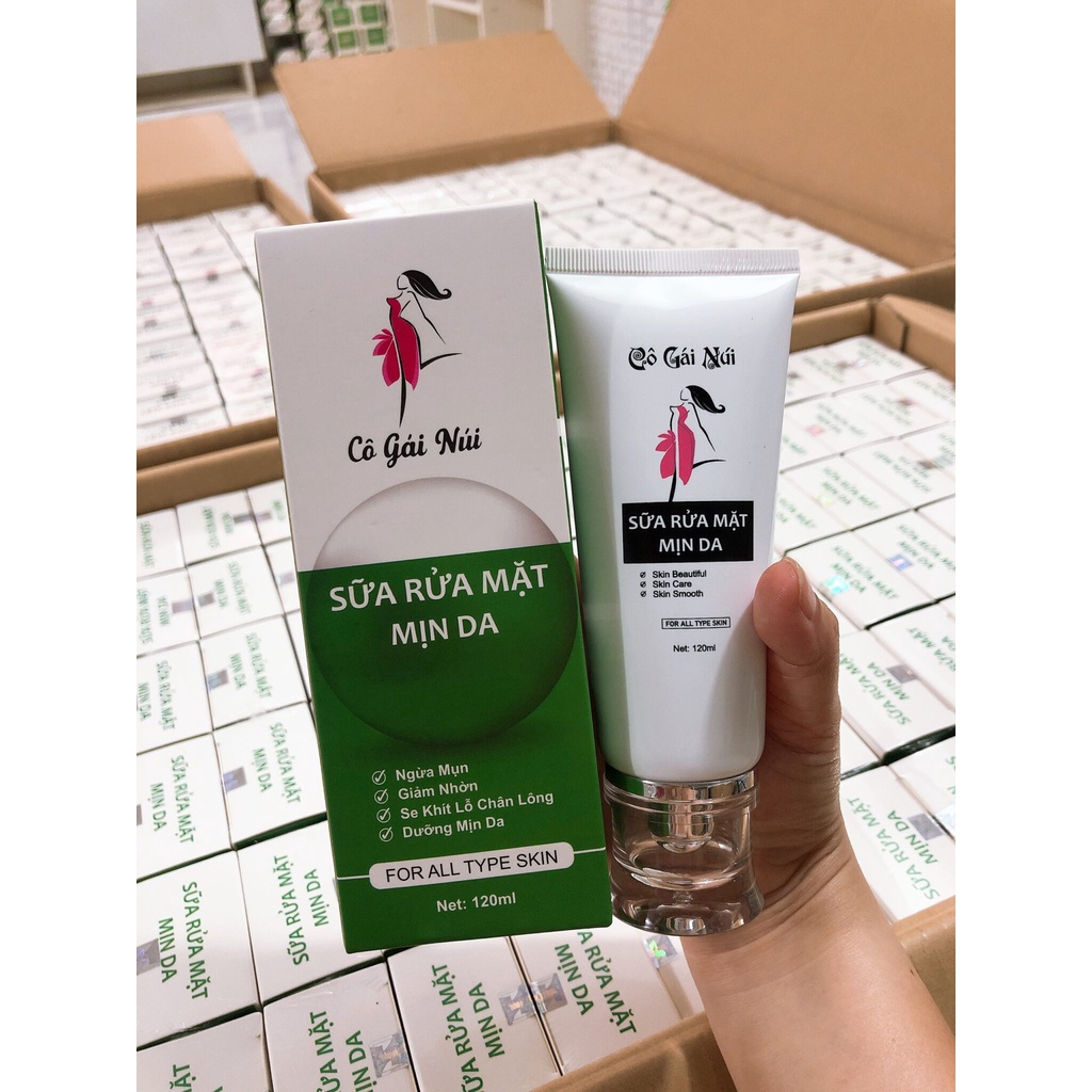 Sửa rữa mặt mịn da