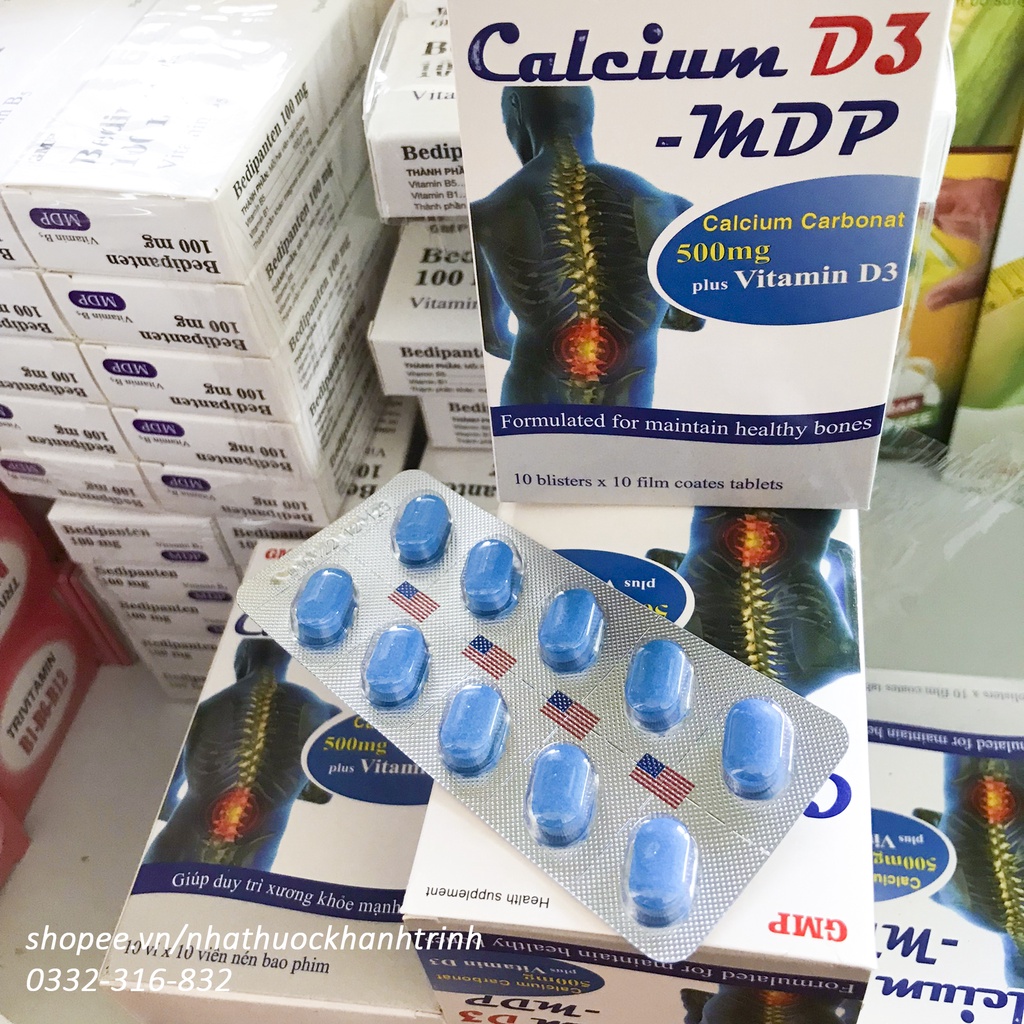Viên uống Calcium D3 MDP - Bổ sung calci và vitamin D