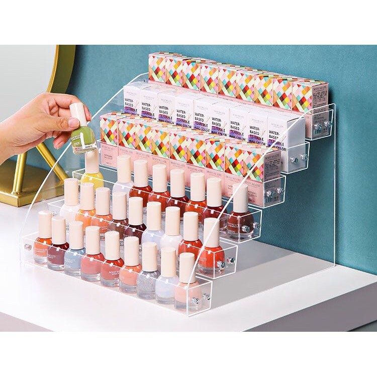 Kệ trưng bày mỹ phẩm/ sơn nail nhiều tầng cao cấp