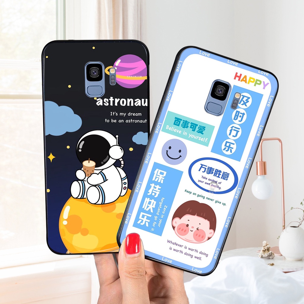 Ốp lưng Samsung S9 / S9 PLUS in hình 3D GẤU cute be@r, soda, happy day cực hot ,thời thượng