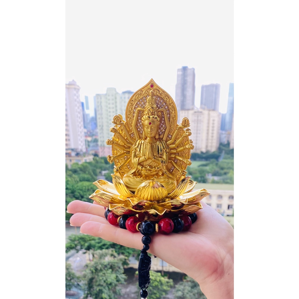 Tượng Phật Bà Quan ÂM Nghìn Mắt Nghìn Tay Kèm Nước Hoa , Tượng Phật Thiên Thủ Thiên Nhãn
