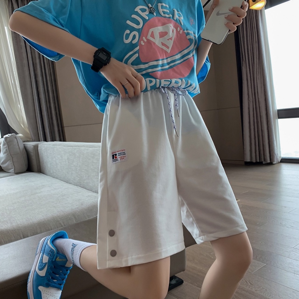 Quần short nam dáng lửng - quần đùi nam  vải cotton cực dày dặn