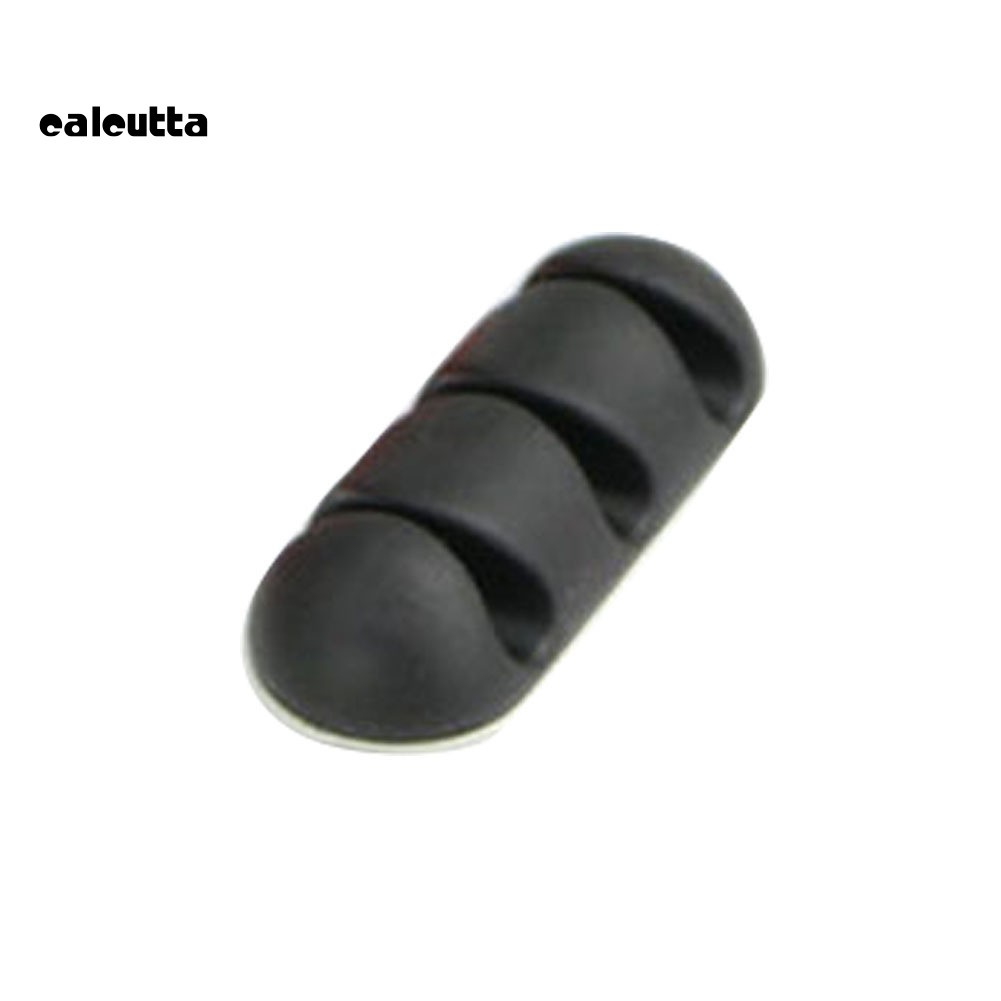 Dụng cụ kẹp giữ dây cáp 3 lỗ gắn tường tiện lợi chuyên dùng