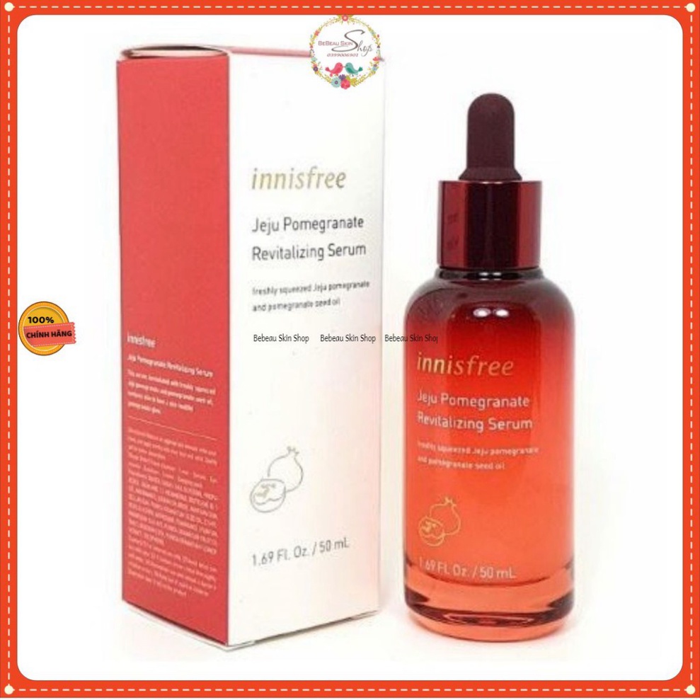 HOT CĂNG Tinh Chất Lựu Đỏ Innisfree giúp Sáng Da Chống Lão Hoá HOT CĂNG