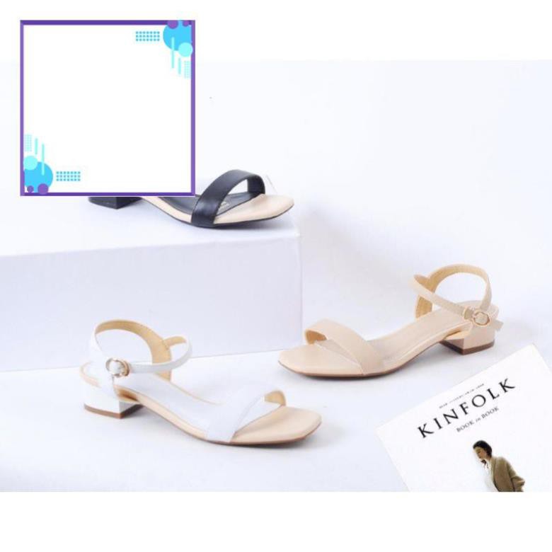 Giày sandal bảng ngan cao 3cm size lớn 40 41 42 43 -daothikieuhao duongnoi.12