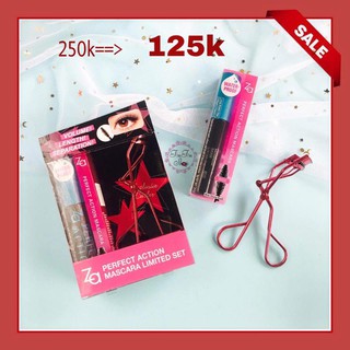 SET BẤM MI + MASCARA ZA