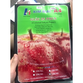 Giấy in ảnh bóng 1 mặt
