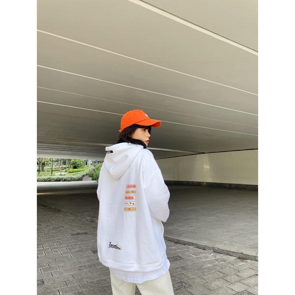 Áo Hoodie Insane® Lovely - màu Trắng