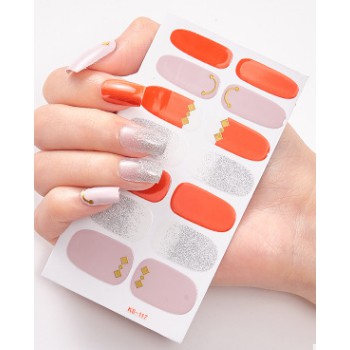 Nail sticker dán móng tay siêu kute, 3D chống nước thời trang chất lượng cao (75)