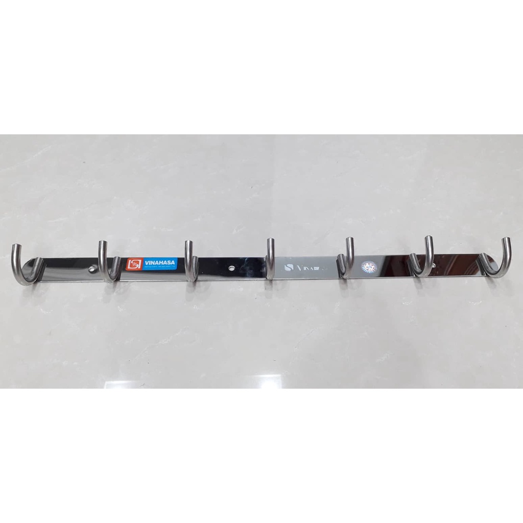 MÓC TREO QUẦN ÁO, MAX ÁO GẮN TƯỜNG VINAHASA ĐƠN, KÉP 3 MÓC, 5 MÓC, 7 MÓC INOX CAO CẤP