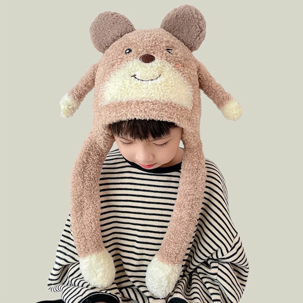 Mũ tai thỏ giật, mũ bóp tai thỏ vẫy vẫy siêu đáng yêu, mẫu mới nhất năm nay