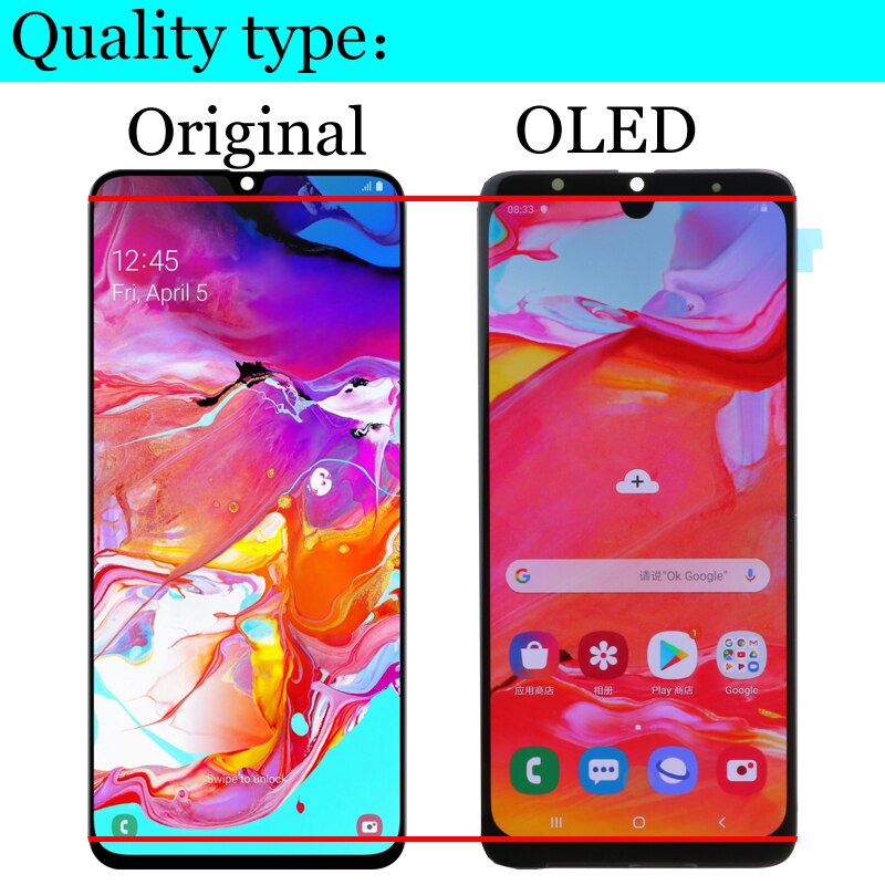 Màn Hình lcd Cảm Ứng Thay Thế Cho samsung galaxy a70 lcd a705 a705f sm-a705mn