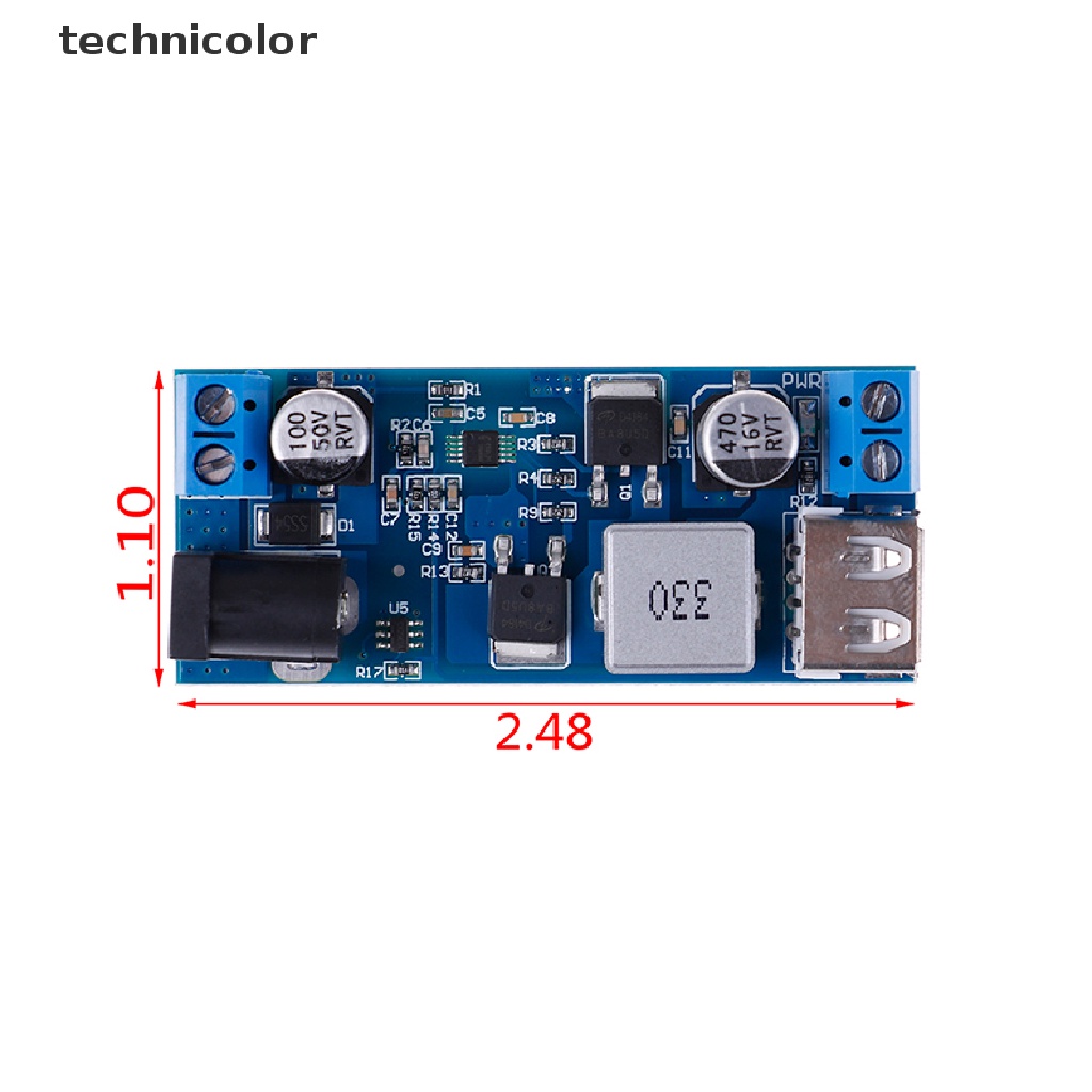 Mạch Hạ Áp Nguồn DC-DC 24V / 12V Sang 5V 5A