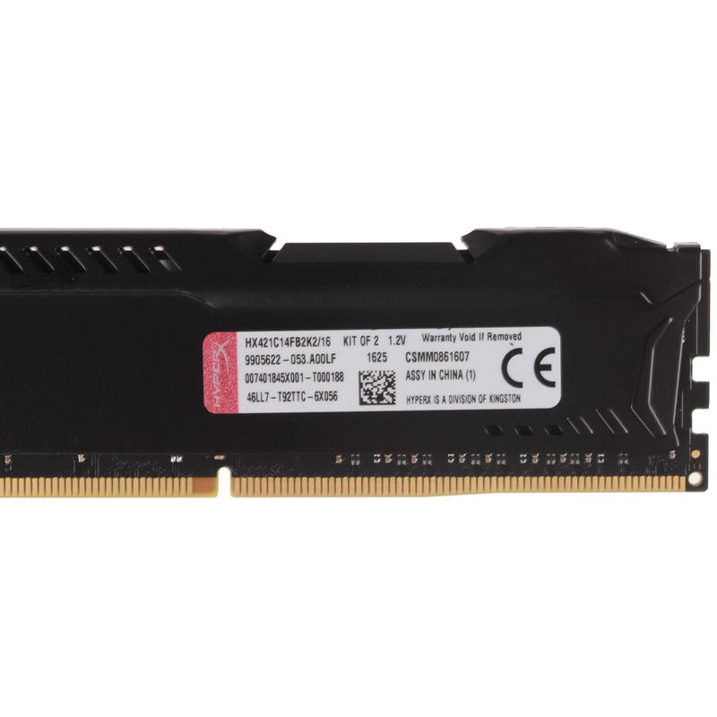 RAM Kingston HyperX Fury Black 8GB DDR4 Bus 2400