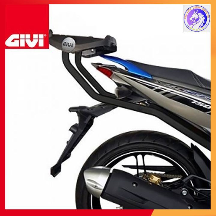 Baga Givi HRV Y15Z-R Chịu Lực Lớn Gắn Cho Xe Exciter 150 Tặng Kèm Đế Givi M5M - Hàng Chính Hãng - BH 2 Năm