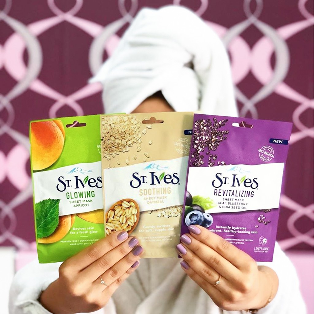 Mặt Nạ Giấy St.Ives Sheet Mask