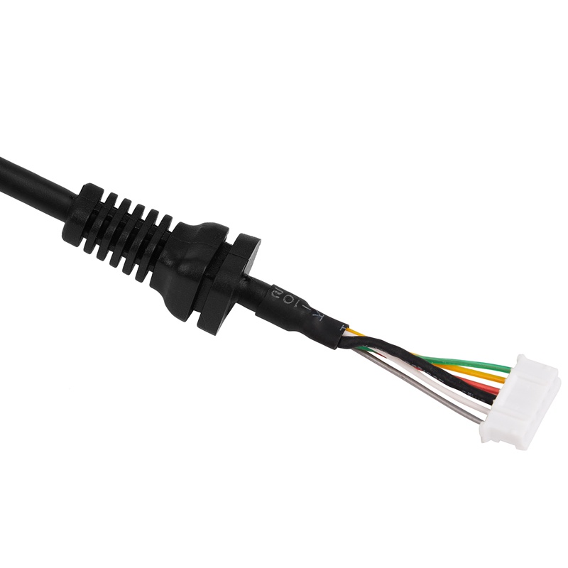 Loa cầm tay trên ô tô Micrô thay thế Cáp micrô Dây cho YAESU MH-48A6 cho bộ đàm trên ô tô Bộ đàm Điện thoại Đường dây lò xo