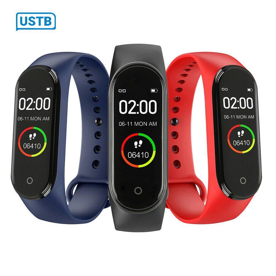 Vòng Tay Thay Thế Cho Đồng Hồ Thông Minh Thể Thao M4 Chống Nước Kết Nối Bluetooth
