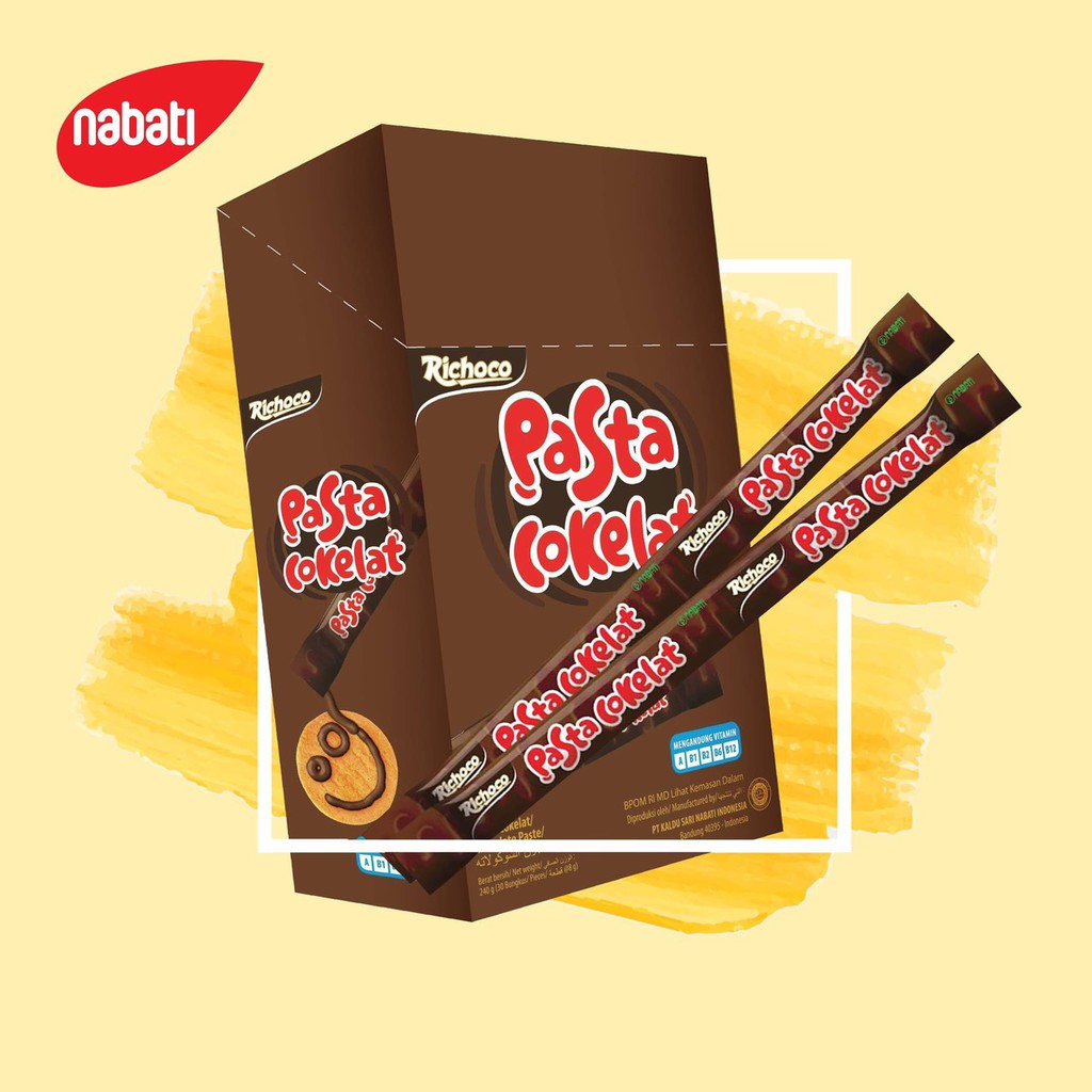 1 thùng nabati pasta cokelat 9 hộp 1 thùng sỉ lẻ đồ ăn vặt