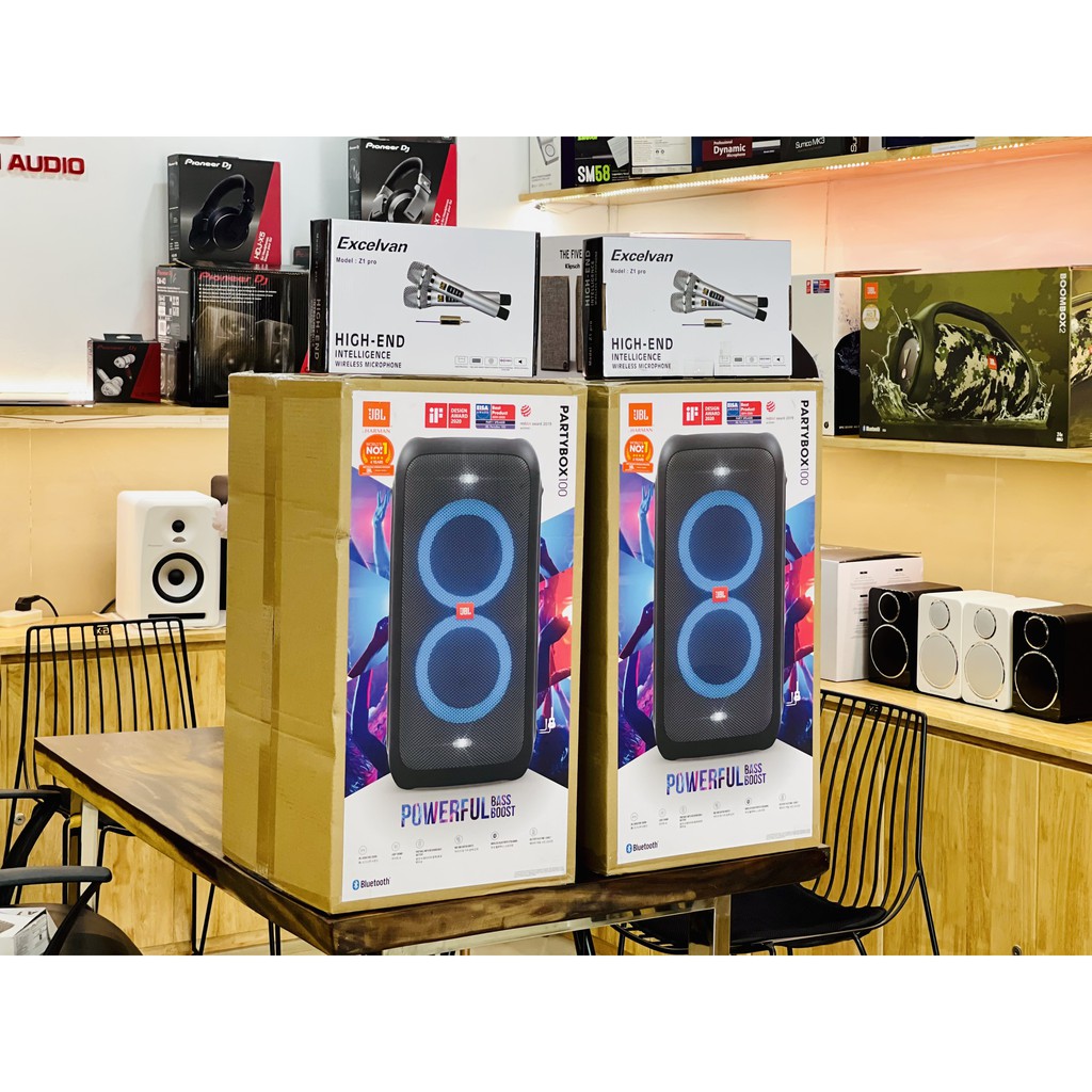 LOA BLUETOOTH JBL PARTYBOX 100