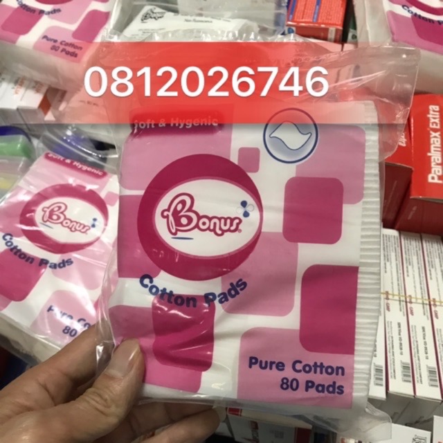 ✅BÔNG TẨY TRANG BONUS (80 miếng)