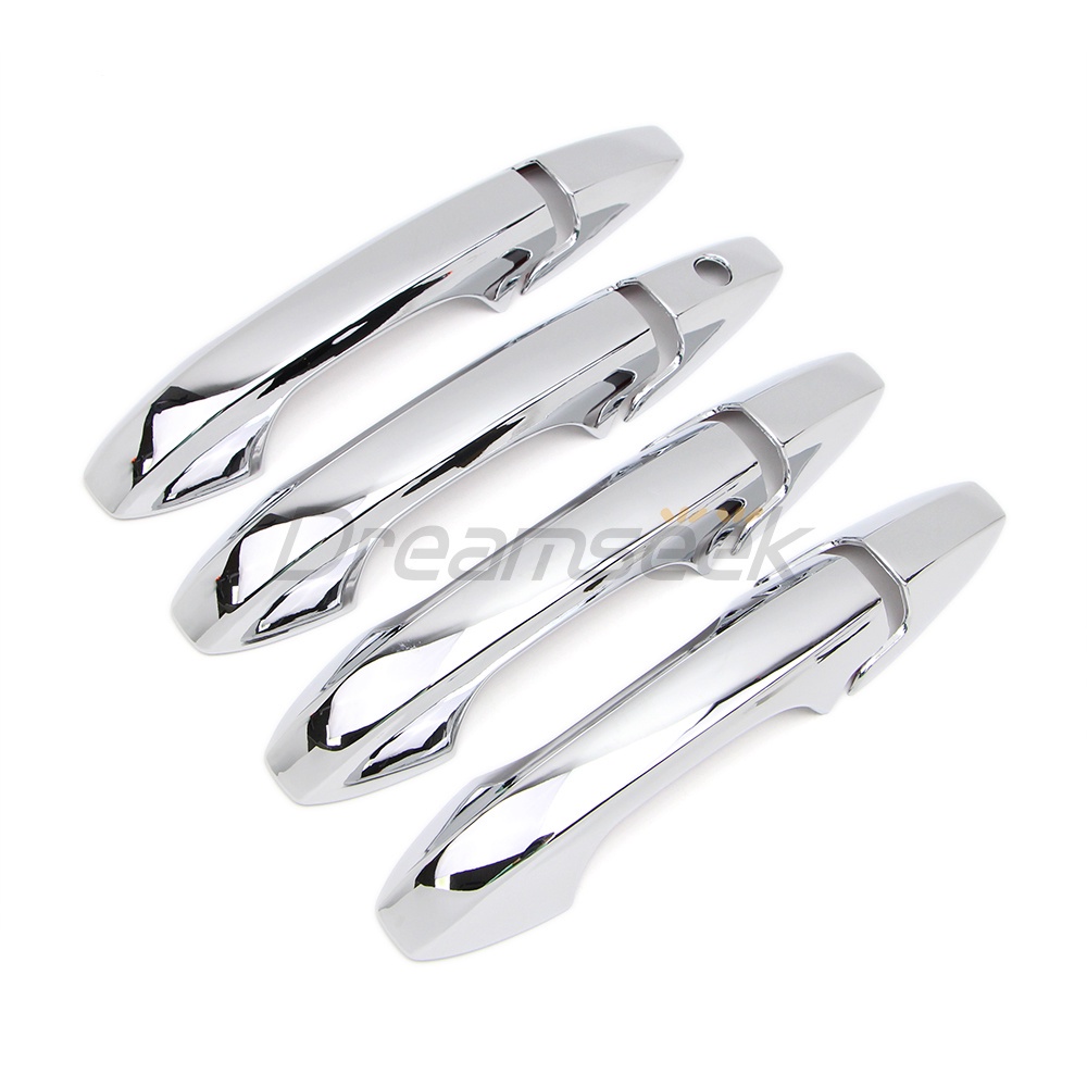 Khung Viền Tay Nắm Cửa Bằng Crom / Sợi Carbon Cho Honda CR-V CRV 2007 2008 2009 2010 2011