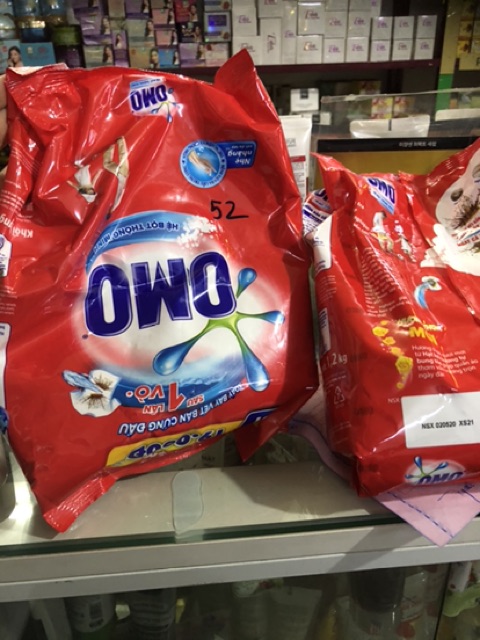 Bột giặt omo 1,2kg mới