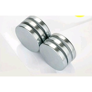 (Combo 1--4 viên) Nam châm trắng không lỗ - Nam châm vĩnh cửu (Size 18~34 )