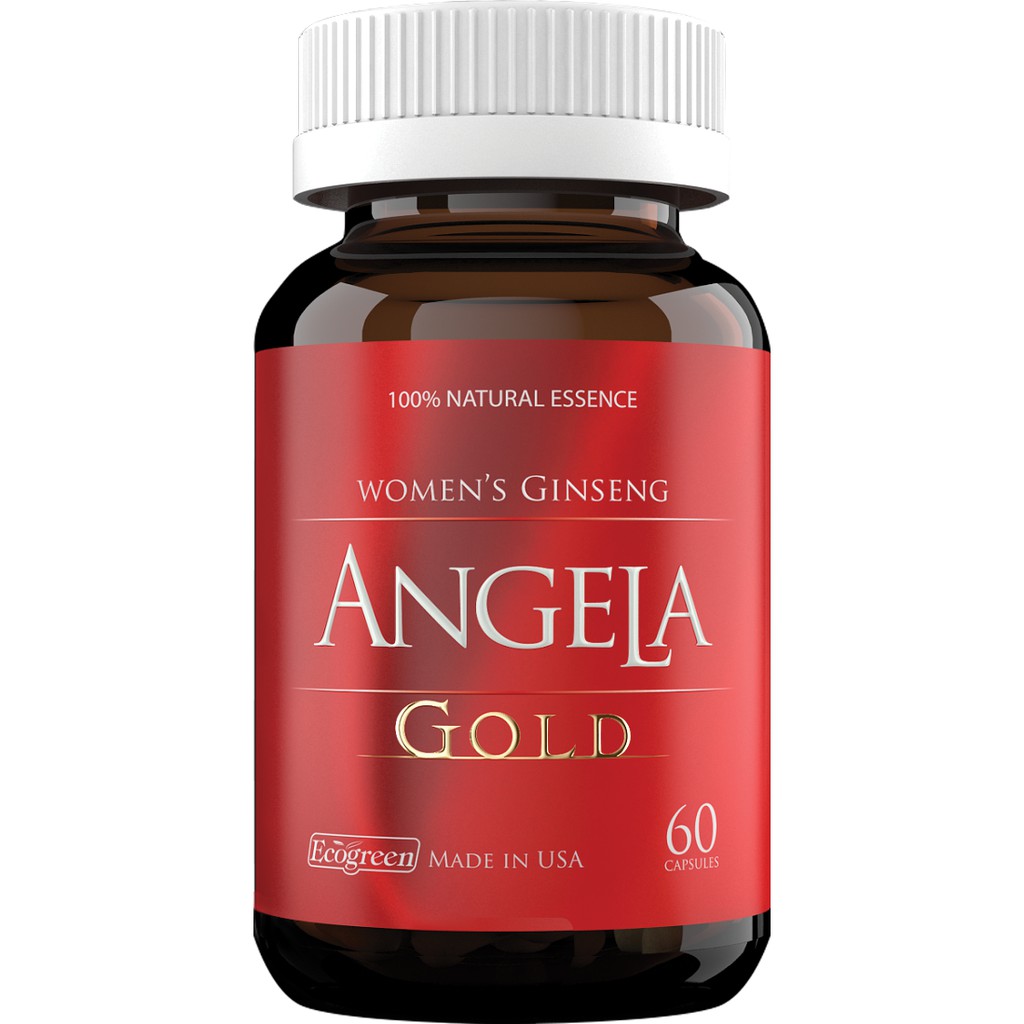 Sâm ANGELA Gold (Hộp 60 viên) [Angella, agela]