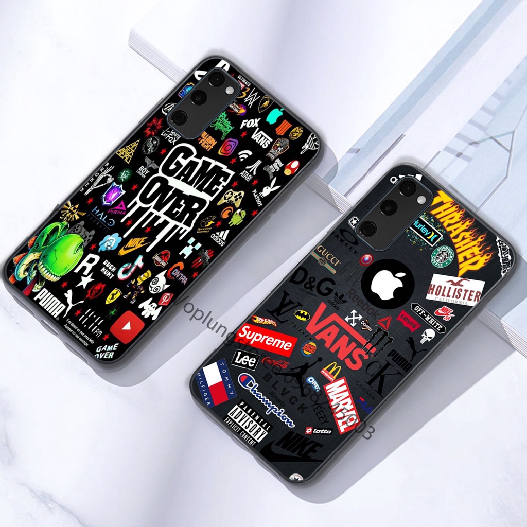 Ốp lưng Samsung S20 FE/Samsung M51/Samsung M52 5G in hình thương hiệu thời trang đa sắc cá tính