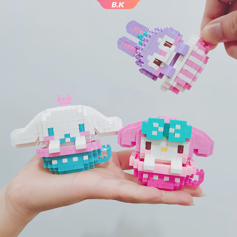 HELLO KITTY Bộ Đồ Chơi Lắp Ráp Lego Hình Thú Đáng Yêu Cho Bé Ku2