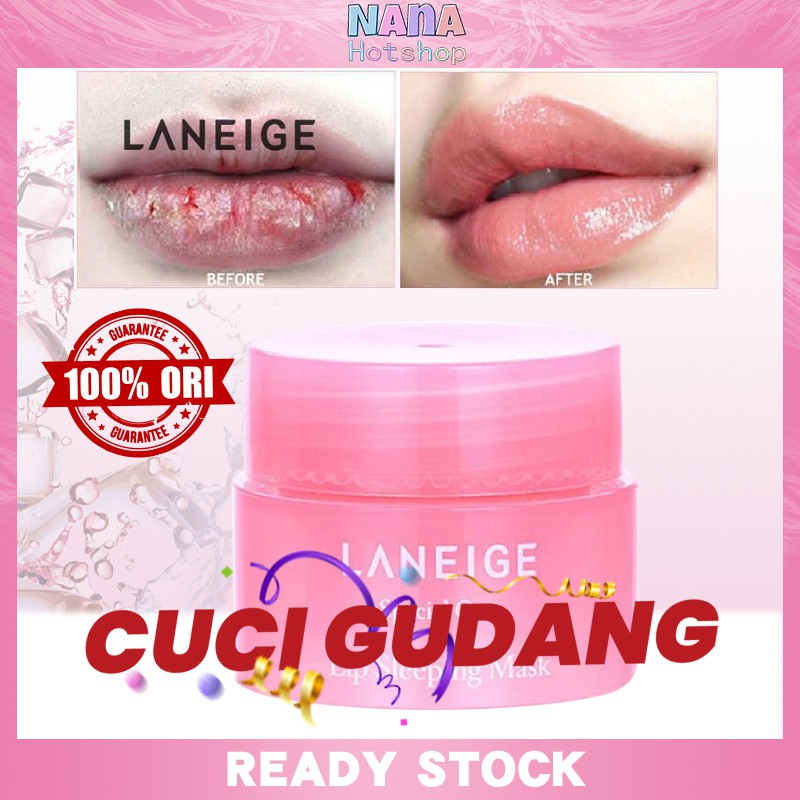 (Hàng Mới Về) Mặt Nạ Ngủ Cho Môi Laneige 3g