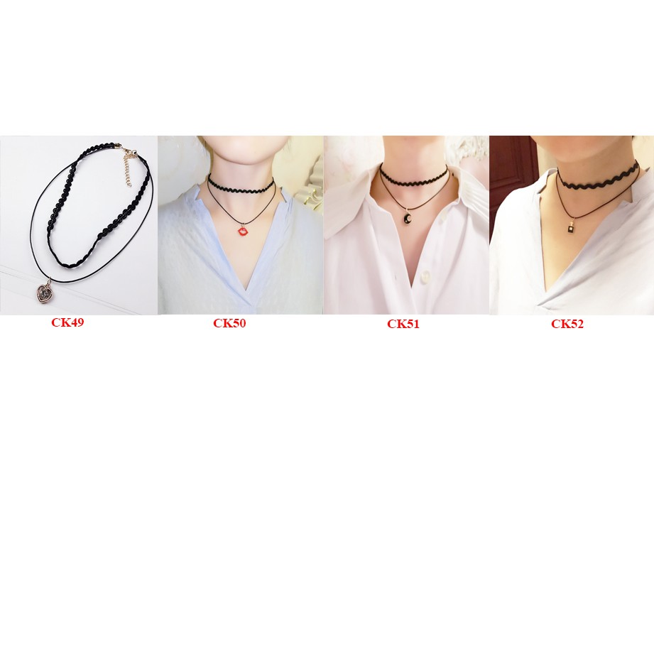 [59 MẪU] Choker đồng giá 15K - 9K - Choker vòng cổ choker độc đáo cá tính cho bạn