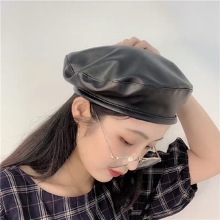 Mũ berer da trơn đơn giản - Khăn turban