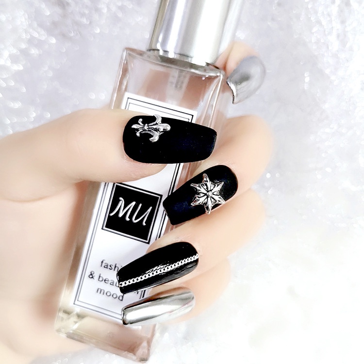 Set 20 Phụ Kiện Trang Trí Móng Tay Nghệ Thuật Bằng Hợp Kim Hình Cá Sấu Phong Cách punk Âu Mỹ Cá Tính Dành Cho Nữ
