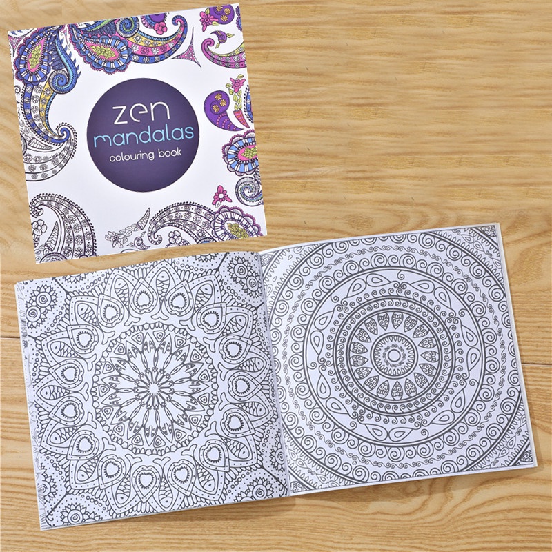 Sách Tô Màu Diy Giúp Giảm Căng Thẳng Dành Cho Người Lớn Và Trẻ Em