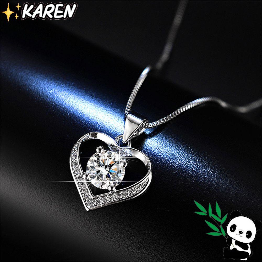Vòng Cổ Mặt Dây Chuyền KAREN|Quà Tặng Trang Sức|Dây Chuyền Cổ