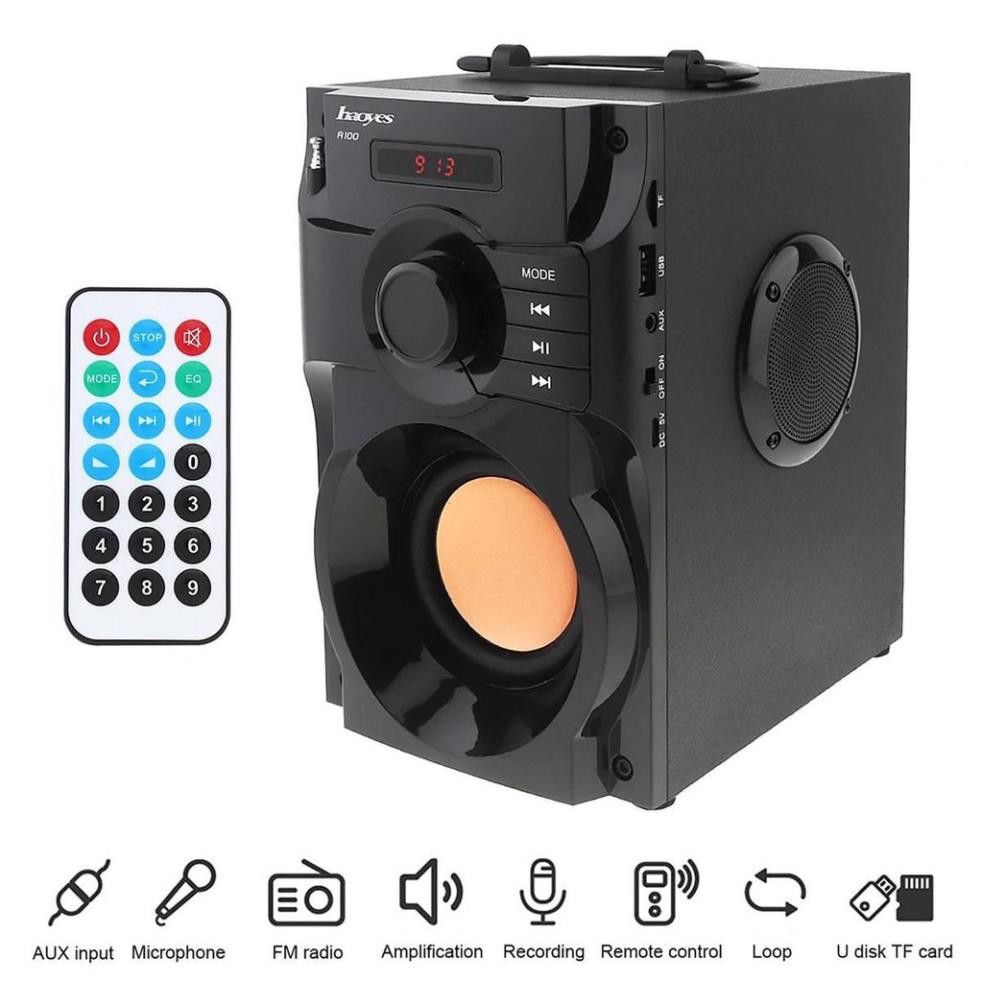 ✔️ Xả kho giá sốc -  Loa nghe nhạc,Loa Bluetooth RS A100 - uy tin 1 đổi 1