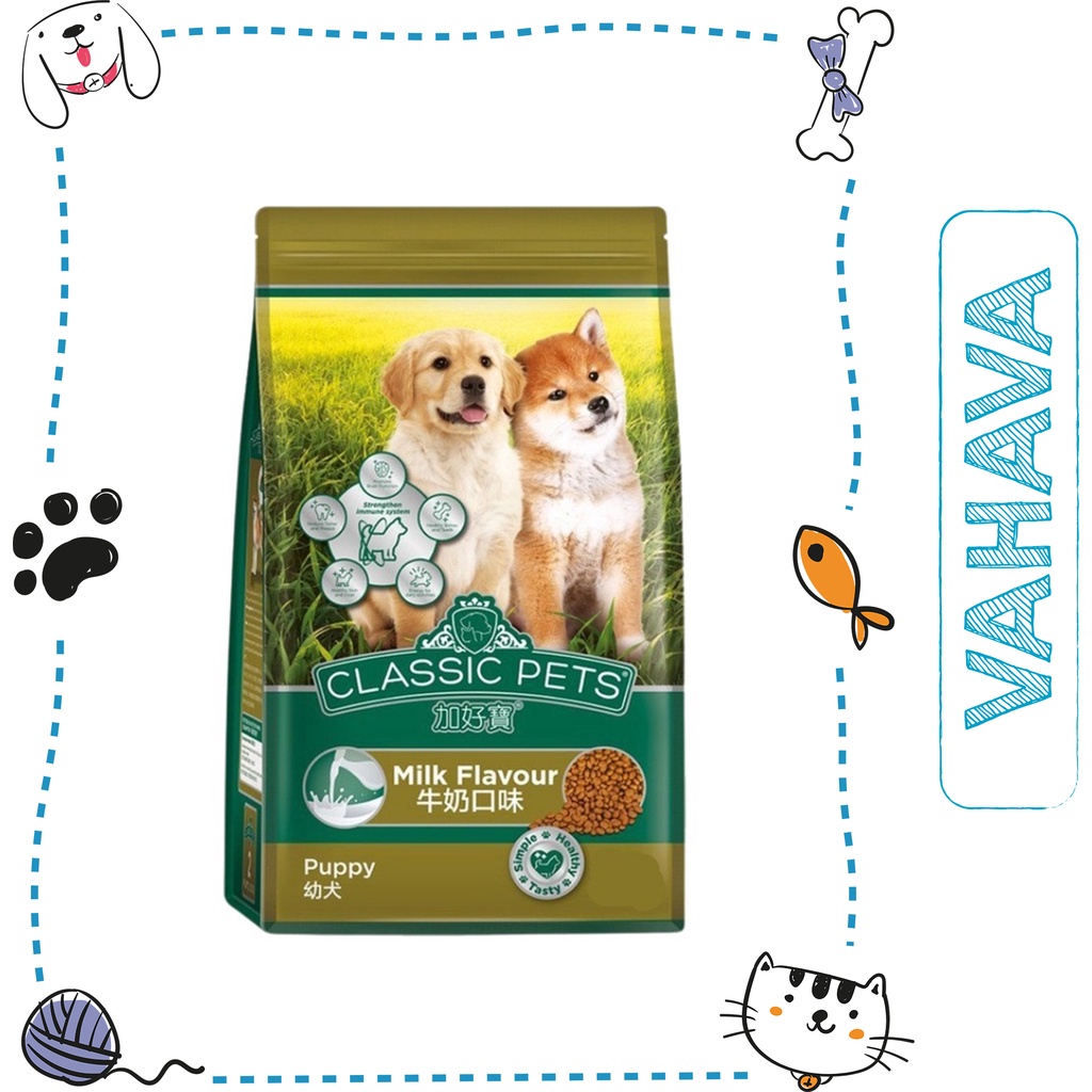 Thức ăn dành cho chó con vị Sữa Classic Puppy 10kg (25 túi 400g) - VAHAVA