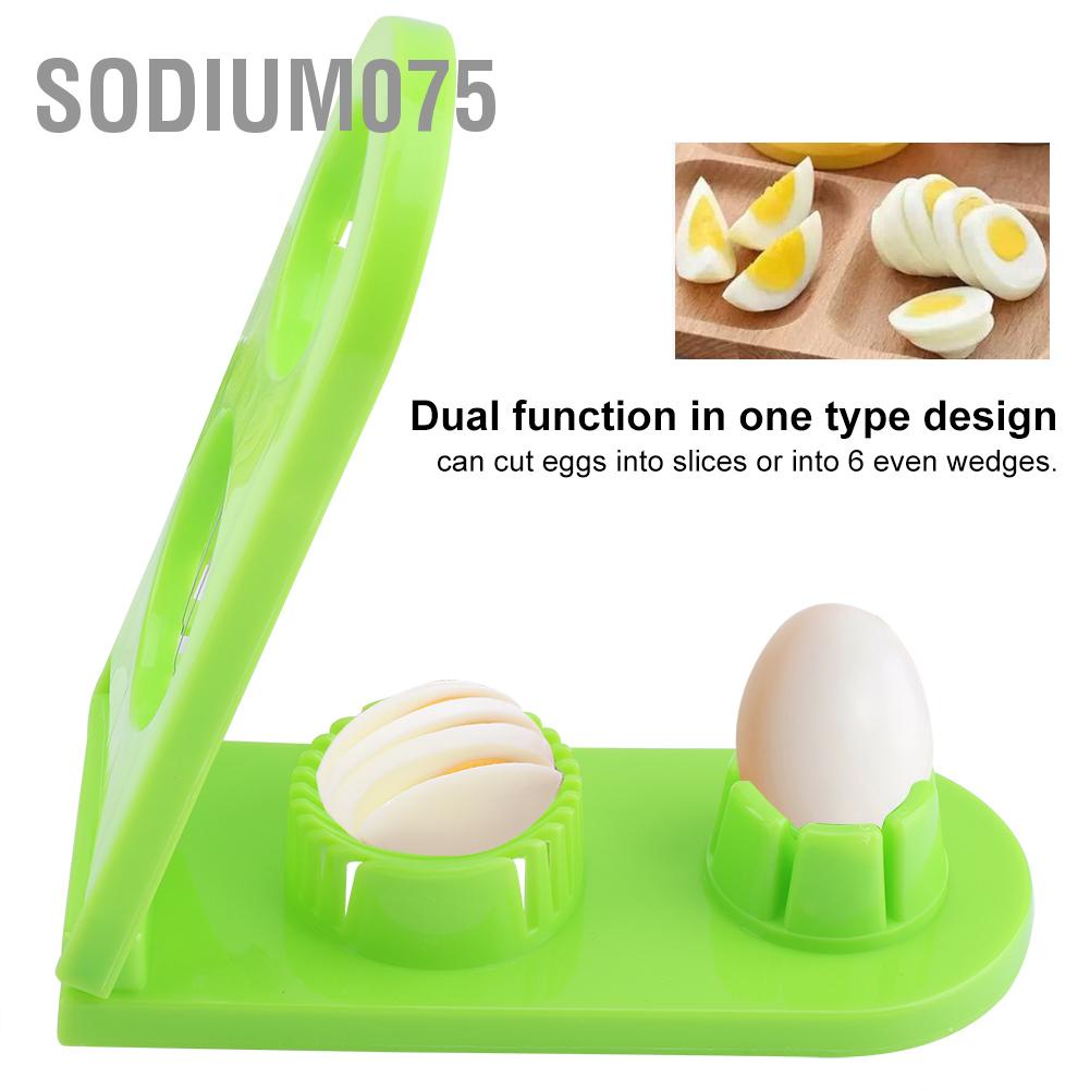 Dụng cụ cắt trứng thiết kế kép đa năng tiện dụng cho nhà bếp